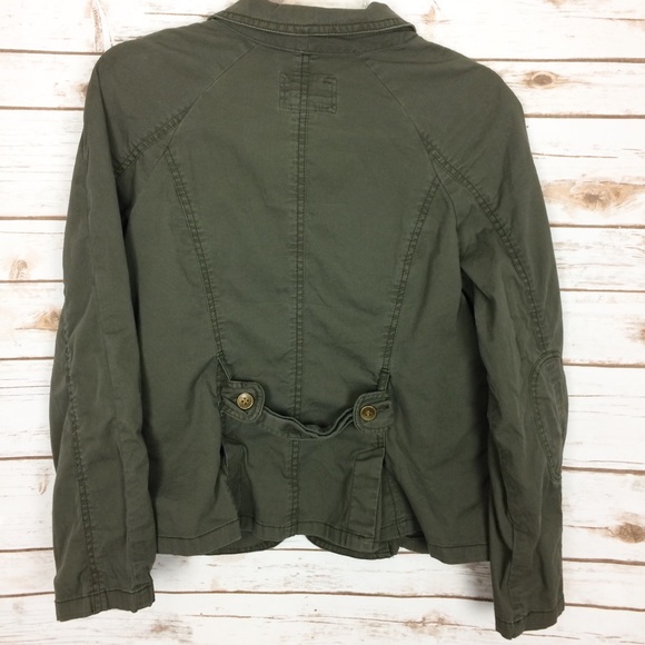 Caslon army green utility jacket - Picture 7 of 8
